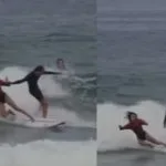 incident seignosse surf compétition allemande