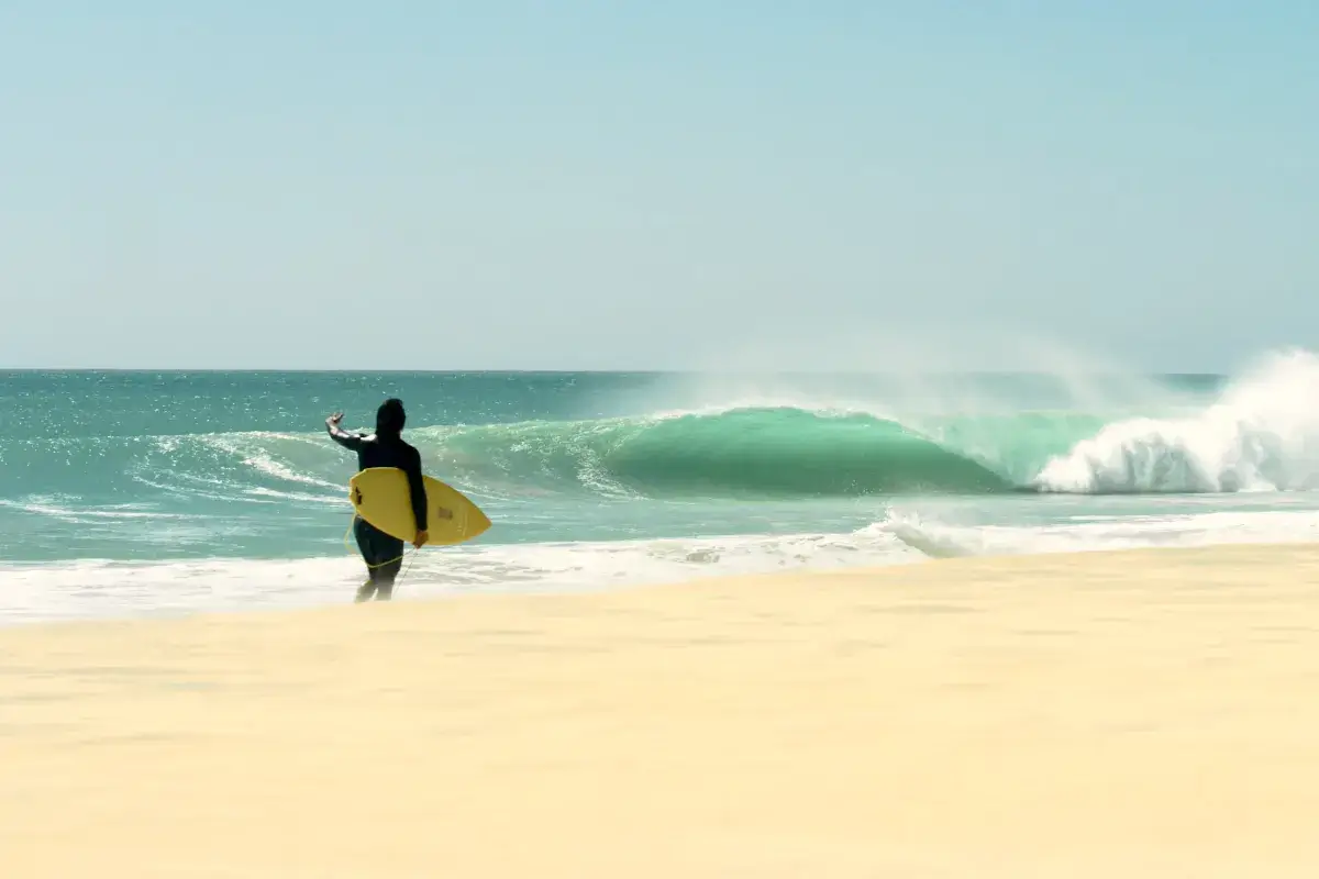Miguel blanco surf afrique
