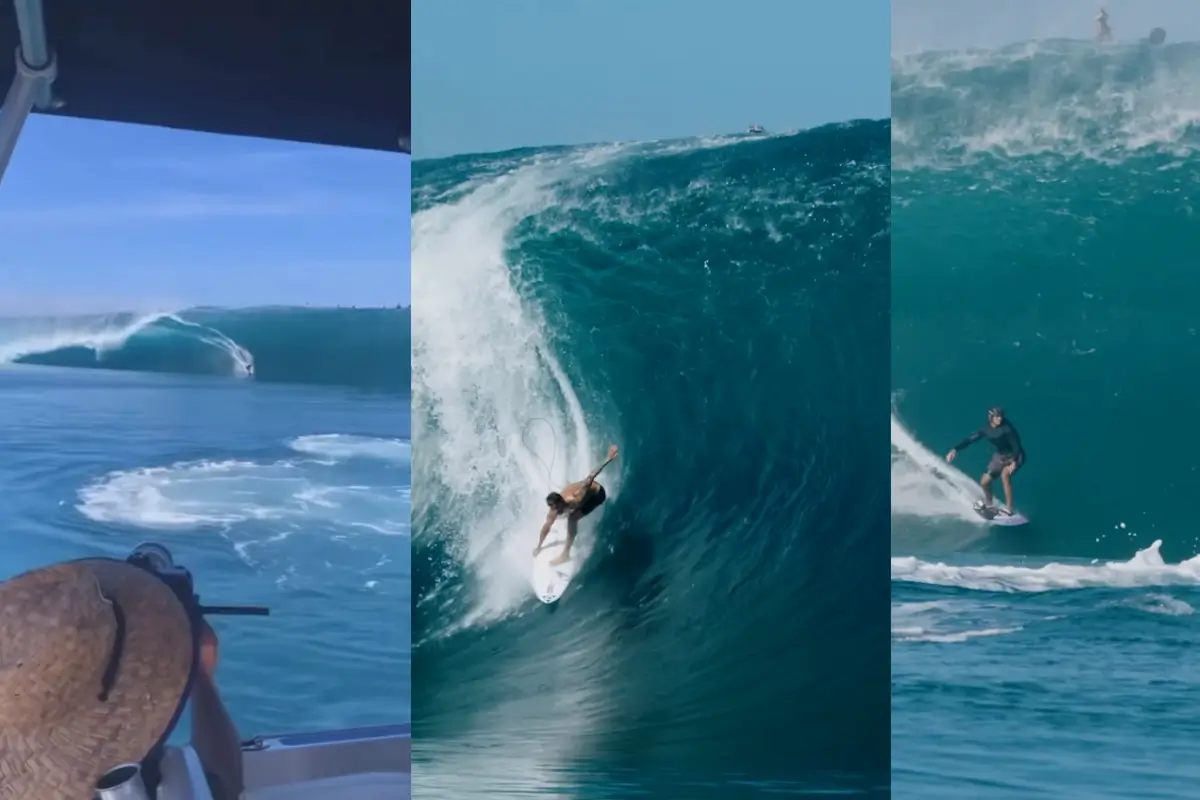 Teahupo’o : une vague de 6 mètres avale le photographe Guy Mac