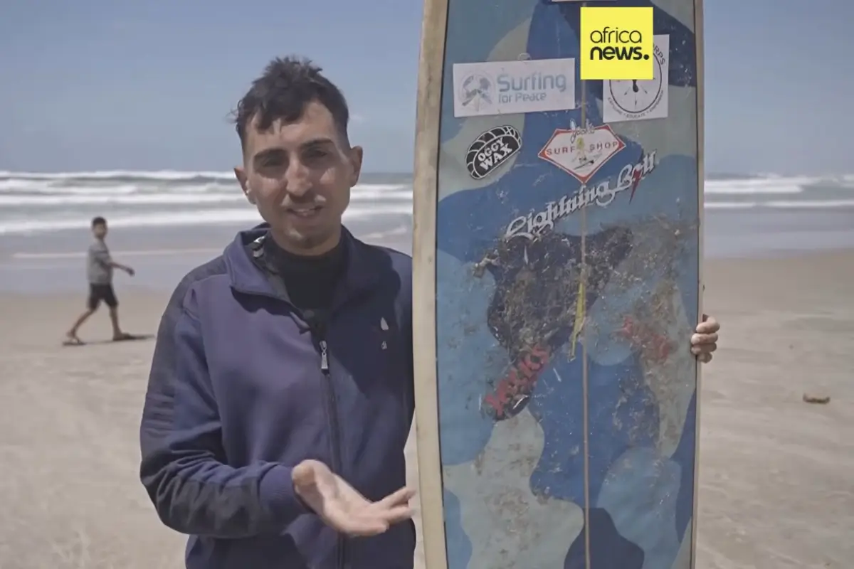 surfeur gaza pendant la guerre