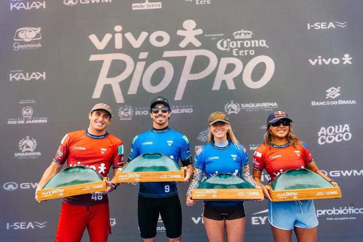 Vivo Rio Pro 2026 : Tya Zebrowski frôle le sommet, Yago Dora s’empare du trône mondial