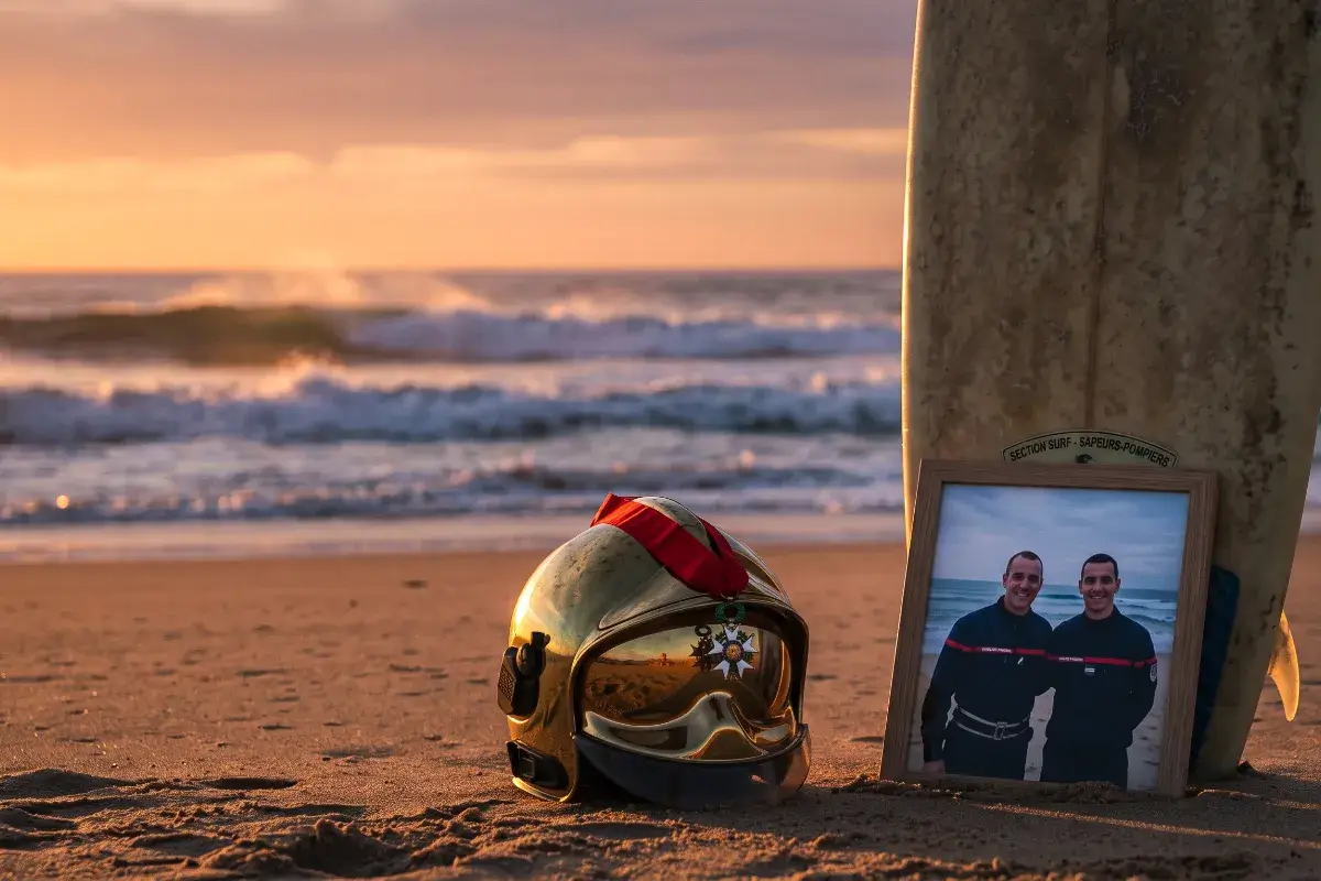 Décés pompiers surfeurs